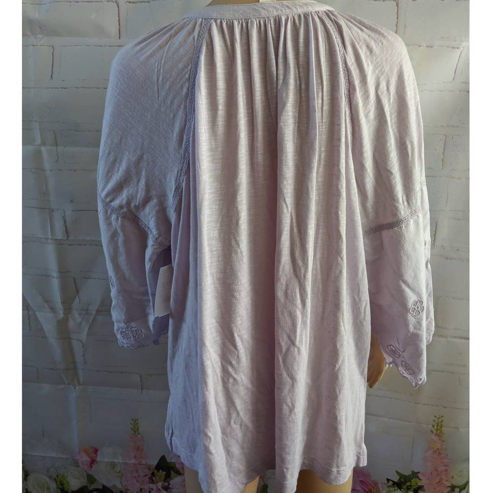 Caslon Eyelet Detail Knit‎ Top NWOT $49 - Picture 4 of 4